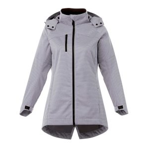 The Catalogue Womens Bergamo Softshell Jacket is a 100% polyester, waterproof jacket with detachable hood. 3 colours. Sizes XS - 3XL.