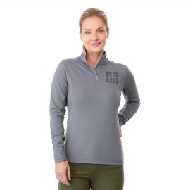 The Catalogue Womens Caltech Knit Quarter Zip is a long-sleeve, 1/4 zip top. Available in 5 colours. Sizes XS - 3XL.