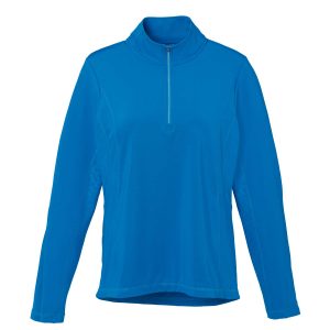 The Catalogue Womens Caltech Knit Quarter Zip is a long-sleeve, 1/4 zip top. Available in 5 colours. Sizes XS - 3XL.