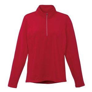 The Catalogue Womens Caltech Knit Quarter Zip is a long-sleeve, 1/4 zip top. Available in 5 colours. Sizes XS - 3XL.