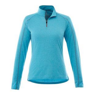 The Catalogue Womens Taza Knit Quarter Zip is a polyester cross dyed jersey knit. Available in 6 colours. Sizes XS - 3XL.