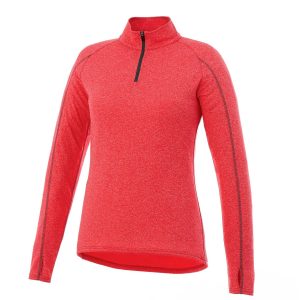 The Catalogue Womens Taza Knit Quarter Zip is a polyester cross dyed jersey knit. Available in 6 colours. Sizes XS - 3XL.