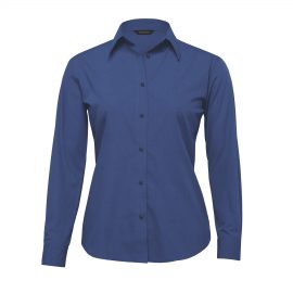 The Catalogue The End on End Shirt - Womens is a 65% polyester/35% cotton, tapered fit shirt. Available in 2 colours. Sizes 8 - 22.