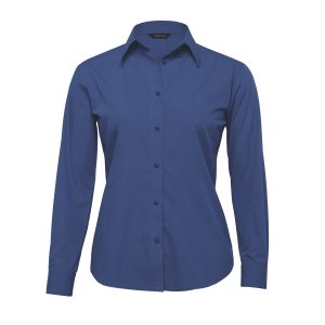 The Catalogue The End on End Shirt - Womens is a 65% polyester/35% cotton, tapered fit shirt. Available in 2 colours. Sizes 8 - 22.