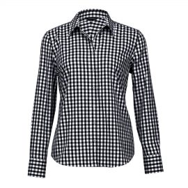 The Catalogue The Hartley Check Shirt – Womens is a 100% cotton shirt. Tapered fit. Available in 2 colours. Sizes 8 - 26.