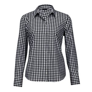 The Catalogue The Hartley Check Shirt – Womens is a 100% cotton shirt. Tapered fit. Available in 2 colours. Sizes 8 - 26.