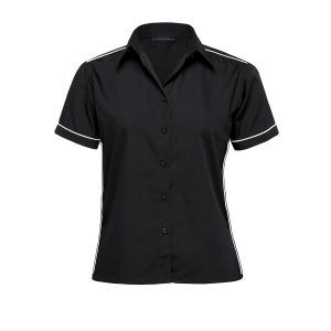 The Catalogue The Matrix Teflon® Shirt – Womens is a 65% polyester/35% cotton shirt. Classic fit. Available in 3 colours. Sizes 8 - 22.