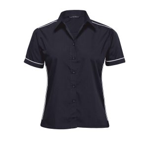 The Catalogue The Matrix Teflon® Shirt – Womens is a 65% polyester/35% cotton shirt. Classic fit. Available in 3 colours. Sizes 8 - 22.