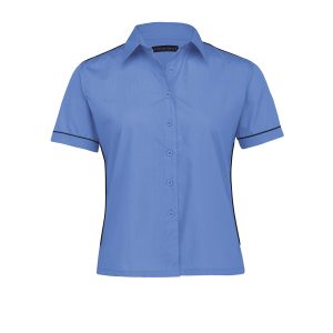 The Catalogue The Matrix Teflon® Shirt – Womens is a 65% polyester/35% cotton shirt. Classic fit. Available in 3 colours. Sizes 8 - 22.