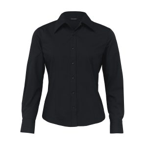 The Catalogue The Traveller Shirt – Womens is a 55% cotton/45% polyester shirt. Available in Black. Sizes 8 - 22.