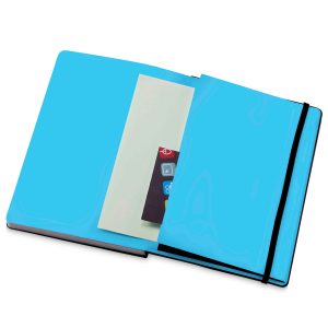 The Catalogue Marksman Alpha Notebook is an imitation leather notebook. Writing paper included. Page dividers. Elastic closure.
