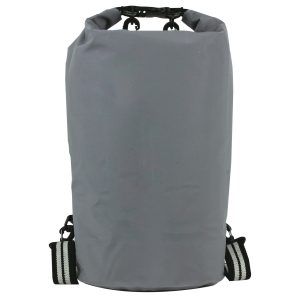 The Catalogue Trekk Waterproof Cooler Backpack is a PVC tarpaulin fabric cooler. Water resistant. Adjustable shoulder straps.