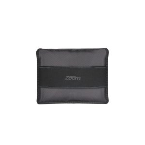 The Catalogue Zoom 2-in-1 Tech Sleeve Zip Padfolio is a dot dobby nylon padfolio with zippered closure. Multiple holders and pockets.