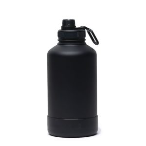 The Catalogue Absorption Bottle is a stainless steel drinks bottle. Vacuum insulated. Silicon base converts to a pet drinking bowl.