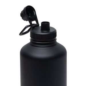The Catalogue Absorption Bottle is a stainless steel drinks bottle. Vacuum insulated. Silicon base converts to a pet drinking bowl.