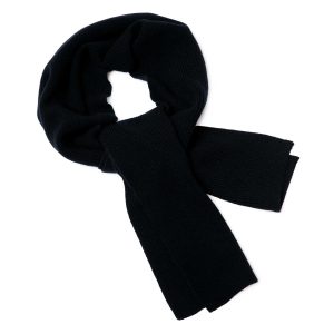 The Catalogue Barkers 100% Merino Scarf is a 100% extra fine, merino wool scarf. Ultra soft. Ribbed design. Available in Black.
