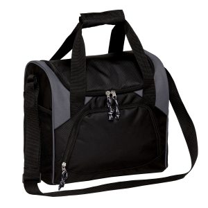 The Catalogue Bistro Cooler is a ripstop polyester cooler with multiple pockets. Adjustable shoulder strap. Available in 4 colours.