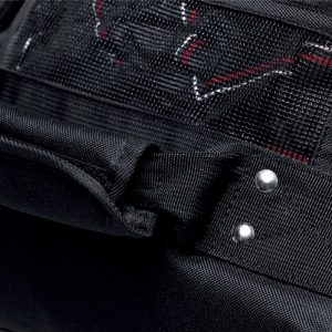 The Catalogue Bus Travel Bag is a heavy duty, polyester bag with skate style wheels. Multiple compartments. Available in Black.