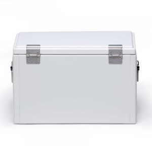 The Catalogue Detroit 20L Cooler Box is an iron outer cool box with a leak proof, insulated liner. Side carry handles. Holds 20L.