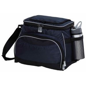 The Catalogue Encore Cooler is a ripstop polyester cooler bag with multiple pockets. Shoulder strap. Available in 4 colours.