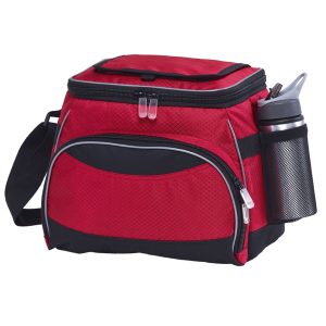 The Catalogue Encore Cooler is a ripstop polyester cooler bag with multiple pockets. Shoulder strap. Available in 4 colours.