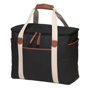 The Catalogue Hamptons Cooler is a waxed cotton canvas cooler. Large main compartment with pockets. Available in 3 colours.