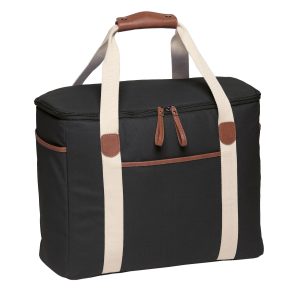 The Catalogue Hamptons Cooler is a waxed cotton canvas cooler. Large main compartment with pockets. Available in 3 colours.