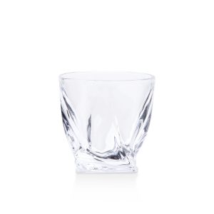 The Catalogue Highland Whisky Glass Set is a set of 2 whisky glasses. Holds 300ml of liquid. Curved design with square base.