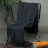 The Catalogue Mt Lodge Merino Blanket is a 100% merino wool blanket with a herringbone weave. Brushed for a luxury feel.