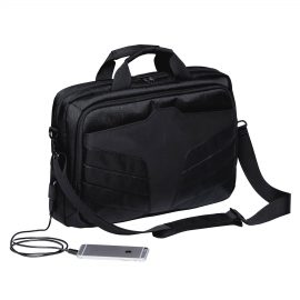The Catalogue Portal Brief Bag is a water resistant bag with 3 main compartments. Multiple organiser pockets.