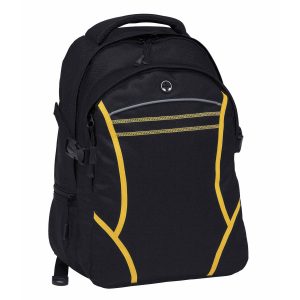 The Catalogue Reflex Backpack is a polyester backpack with multiple compartments and pockets. Available in 9 colours.