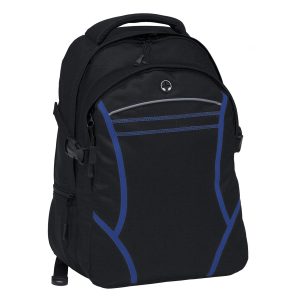 The Catalogue Reflex Backpack is a polyester backpack with multiple compartments and pockets. Available in 9 colours.