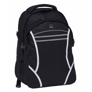 The Catalogue Reflex Backpack is a polyester backpack with multiple compartments and pockets. Available in 9 colours.