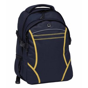 The Catalogue Reflex Backpack is a polyester backpack with multiple compartments and pockets. Available in 9 colours.