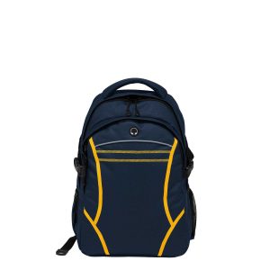 The Catalogue Reflex Backpack is a polyester backpack with multiple compartments and pockets. Available in 9 colours.