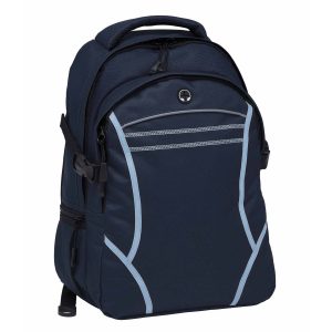 The Catalogue Reflex Backpack is a polyester backpack with multiple compartments and pockets. Available in 9 colours.