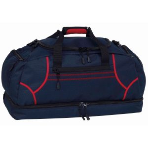 The Catalogue Reflex Sports Bag is a 55L, polyester sports bag with multiple compartments. Available in 7 colours.