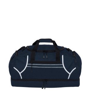 The Catalogue Reflex Sports Bag is a 55L, polyester sports bag with multiple compartments. Available in 7 colours.
