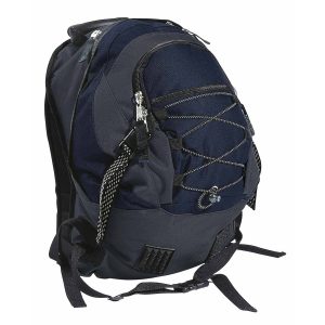 The Catalogue Stealth Backpack is a polyester backpack with multiple pockets. Compression straps. 5 colours. Great for the outdoors.