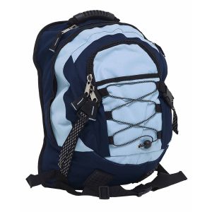 The Catalogue Stealth Backpack is a polyester backpack with multiple pockets. Compression straps. 5 colours. Great for the outdoors.