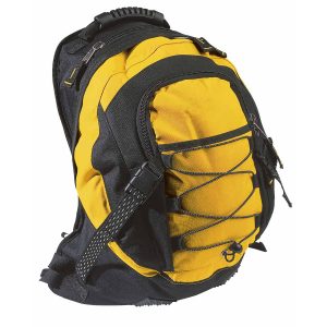 The Catalogue Stealth Backpack is a polyester backpack with multiple pockets. Compression straps. 5 colours. Great for the outdoors.