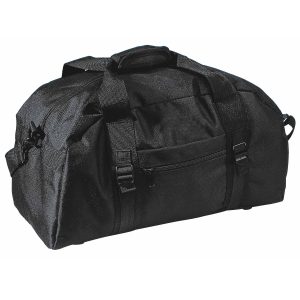 trekker-sports-bag-black The Catalogue Trekker Sports Bag is a polyester, 33L sports bag with shoulder strap and a carry handle. Available in 2 colours.