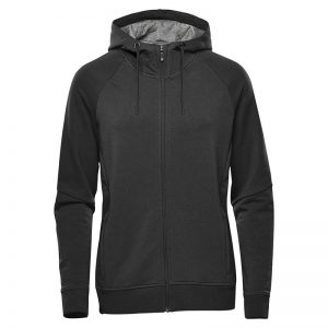 The Stormtech Women's Dockyard Performance F/Z Hoody is a cotton/poly blend zip hoody with pockets. Available in 2 colours. Sizes XS - 3XL.