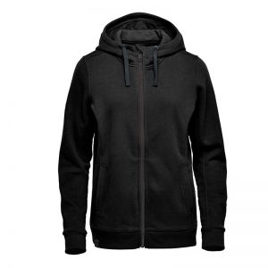 The Stormtech Women's Dolomite Fleece Hoody is a heavy duty, cotton/poly blend hoody. Multiple pockets. 3 colours. Sizes XS - 3XL.