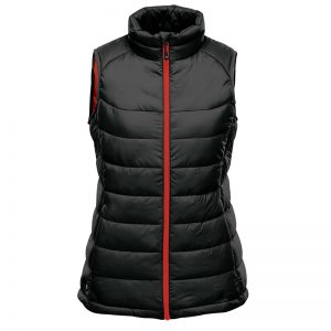 The Stormtech Womens Stavanger Thermal Vest is a warm, ultralight polyfill vest. Available in 5 colours. Sizes XS - 2XL.