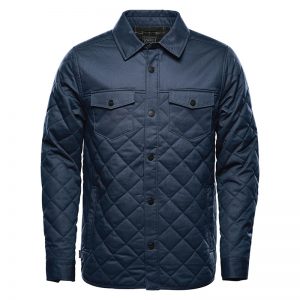 The Stormtech Men's Bushwick Quilted Jacket is a quilted polyfill jacket with a snap enclosure. Multiple pockets. Available in 3 colours.