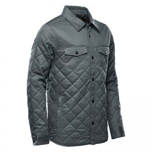 The Stormtech Men's Bushwick Quilted Jacket is a quilted polyfill jacket with a snap enclosure. Multiple pockets. Available in 3 colours.