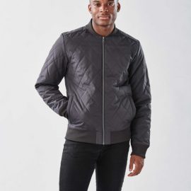 The Stormtech Men's Oakland Thermal Jacket is a 100% polyester, quilted polyfill jacket. Multiple pockets. Available in 2 colours.