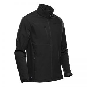 The Stormtech Mens Cascades Softshell is a heavy weight, water resistant jacket. Zippered hand warmers and pockets. Available in 5 colours.