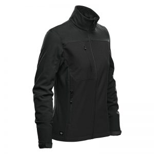 The Stormtech Womens Cascades Softshell is a heavy weight, water resistant jacket. Zippered hand warmers and pockets. Available in 5 colours.
